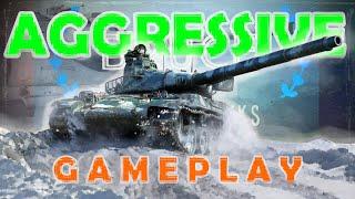 Aggressive Gameplay in World of Tanks | HOW & WHEN to play aggressively | WoT with BRUCE | Tutorial