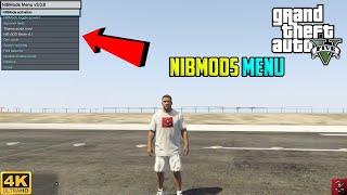 HOW TO INSTALL NIBMOD MENU IN GTA 5 | GTA 5 MODS | THE SHARK GAMING