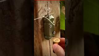 Useful Perimeter Alarm for Camping Outdoor | Trip Wire Alarm Alerts from Camper #shorts