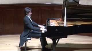 Brahms sonata No. 3 Op. 5 Kasparas Uinskas live Wigmore Hall