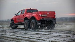 Toyota Hilux Arctic Trucks AT38 6x6 (English Subs)