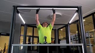 Lümico Aluminum Balcony Glazing System Installation