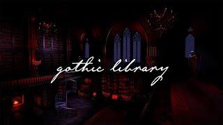 Dark Academia Piano and Cello | Gothic Library | Echoes from the Past