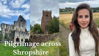 Pilgrimage across England 󠁧󠁢󠁥󠁮󠁧󠁿 walking and wild camping 23 miles across Shropshire// Abbesses way