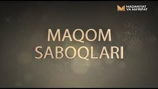 «Maqom saboqlari» | Ўзбек миллий мусиқа санъати институти мақом ансамлби [06.02.2022]