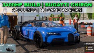 3400HP Bugatti Chiron Drag Tune in CPM2 | Car Parking Multiplayer 2