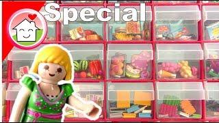 Playmobil Kleinteile Sammlung und Kreativlager von Familie Hauser - Video für Kinder - deutsch