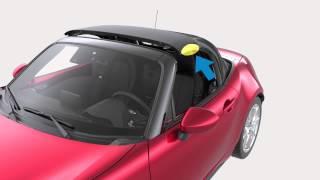 Mazda MX-5 Lowering the Convertible Top Soft Top
