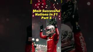 Most Successful Nations in F1  Pt 5 #Formula1 #F1