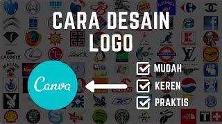 Cara Membuat Logo Gratis Menggunakan Canva, Desain logo Mudah Online I Logo Online Gratis Dari Hp