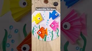 An easy art & paper craft ideas for kids DIY amazing A4 craft #gicraft #diy #love#shorts #cute