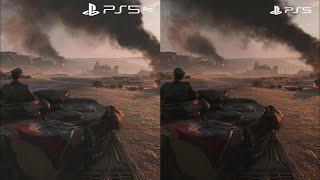 PS5 Pro Game Boost Enhanced Image Quality vs PS5 Comparison: Battlefield V (PS4) [4K60HD]