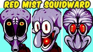 Friday Night Funkin' VS Red Mist Squidward - Sanguine Symphony | Spongebob Lost Episode (FNF MOD)