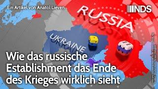 Wie das russische Establishment das Ende des Krieges wirklich sieht | Anatol Lieven | NDS | 09.09.24