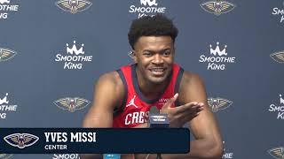 Yves Missi on NBA debut, Dejounte Murray | Pelicans-Bulls Postgame 10/23/24 | New Orleans Pelicans