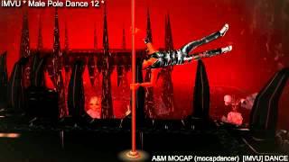 IMVU Male Pole Dance 12  |  3D dance animation - A&M MOCAP / mocapdancer