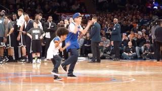 Baby Boogaloo & Jan Voinov at Knicks vs Nets