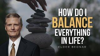 How to Balance Work and Family? // Elder Bednar Q&A