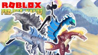 Roblox Project Kaiju - All Kaiju And Skins