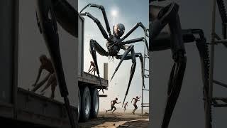 Micro Humans vs Alien Machine Egg  | AI Sci-Fi Short #Shorts