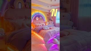 Choose your name's first letter and see your bedroom #trending #shorts #viral #bedroom #beautiful