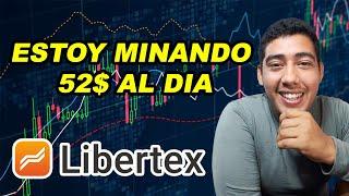 Pruebo la minería de Libertex y Logre MINAR 52 USDT AL DIA