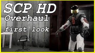 First look on SCP Containment Breach HD Overhaul