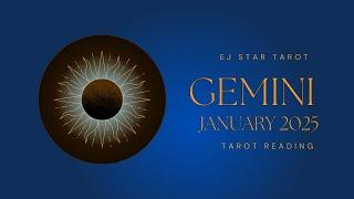 GEMINI~ HAPPY ENDINGS & NEW BEGINNINGS~JANUARY 2025 TAROT READING