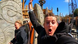 Riding Toutatis At Parc Astérix - Rider Cam POV