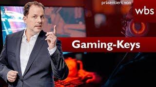 Gaming-Keys - Computerspiele zum Superpreis - ist das legal? | Rechtsanwalt Christian Solmecke