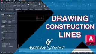 Bringing Back Construction Lines in AutoCAD! AutoCAD tips