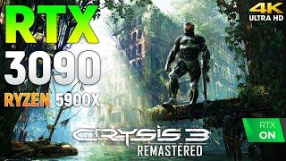 Crysis 3 Remastered RTX 3090 - Can it Run Crysis? l 4K l