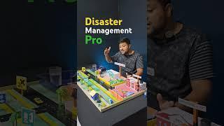 Disaster management science exhibition working model