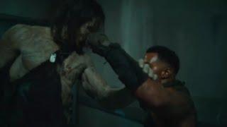 Army of the dead 2021 Original zombie king vs omari hardwick fight scene