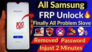 "New Method 2024" Samsung All Model Frp Bypass Android 11/12/13/14 | Gmail Account Remove Without Pc