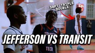 Connor Sprattley Goes for 30 Point Triple Double Against Transit Tech in Win or Go Home Game!