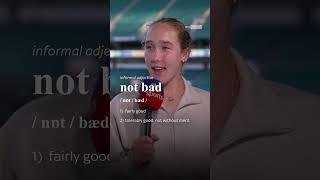 Mirra Andreeva flexing her British accent 