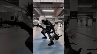 Ken Kaneki Ghoul mode  Tokyo Ghoul Cosplay #shorts