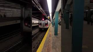 NYC Subway: R160 G Train Departs Hoyt-Schermerhorn Streets