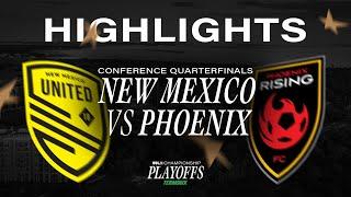 11.3.2024 | New Mexico United vs. Phoenix Rising FC - Game Highlights