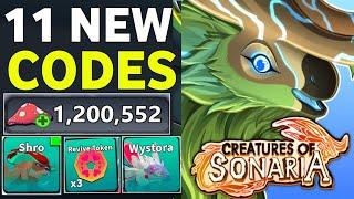 UPDATECREATURES OF SONARIA CODES 2024 | ROBLOX CREATURES OF SONARIA CODES 2024