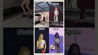 Chiphayeon dancing to Lisa's WIWY  #lalisamanoban #lalisa #chiquita #ahyeon #pharita #shorts #fyp