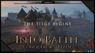 CONQUEROR'S BLADE - Attack & Defense Siege PVP Uncrowned & Crimson Blades (1080p) 60FPS