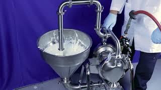 SaniForce Diaphragm Pump Material Test | Hand Lotion