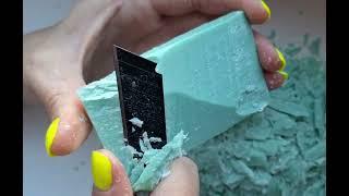 ASMR SOAP Большой кусок хвойного мыла