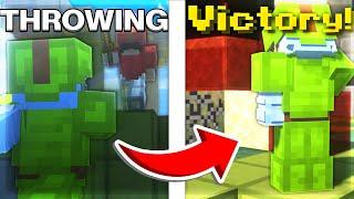 Throwing Then 1v4 Clutching In Lobby 1 Ranked Bedwars (Trash Talkers)