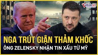 Nga trút giận thảm khốc "nổ rung chuyển" Ukraine, ông Zelensky nhận tin xấu từ Mỹ | Báo VietNamNet