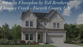 Home Sweet Serenity | Exploring the Chiney Creek Floorplan by Toll Brothers