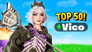 Top 50 Vico FULL PIECE & AIMBOT of Fortnite season 3! (FNCS CHAMPION!)