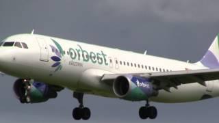 Orbest A320-214 Firm landing At Dublin (FULL HD)